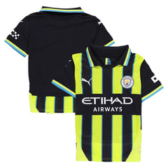 Manchester City Youth 2024/25 Away Replica Jersey - Puma Navy