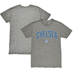 Chelsea 1863FC Wordmark Vintage Tri-Blend T-Shirt - Heather Gray