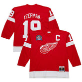 NHL Scarlet Steve Yzerman Detroit Red Wings 1996-97 Power Play Jersey