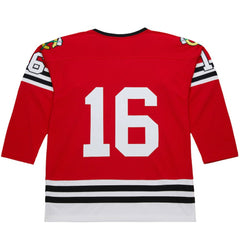 NHL Scarlet Bobby Hull Chicago Blackhawks 1960-61 Power Play Jersey