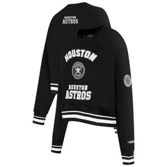 MLB Houston Astros Pro Standard Women's Pearl Cropped Pullover Sweatshirt