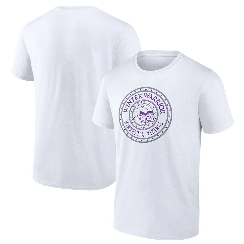 Warriors Shield T-Shirt - Minnesota Vikings