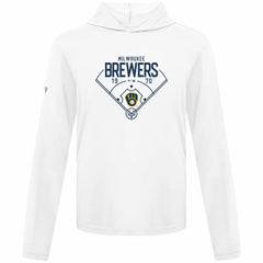 MLB Milwaukee Brewers Levelwear Anthem Home Field Pullover Hoodie