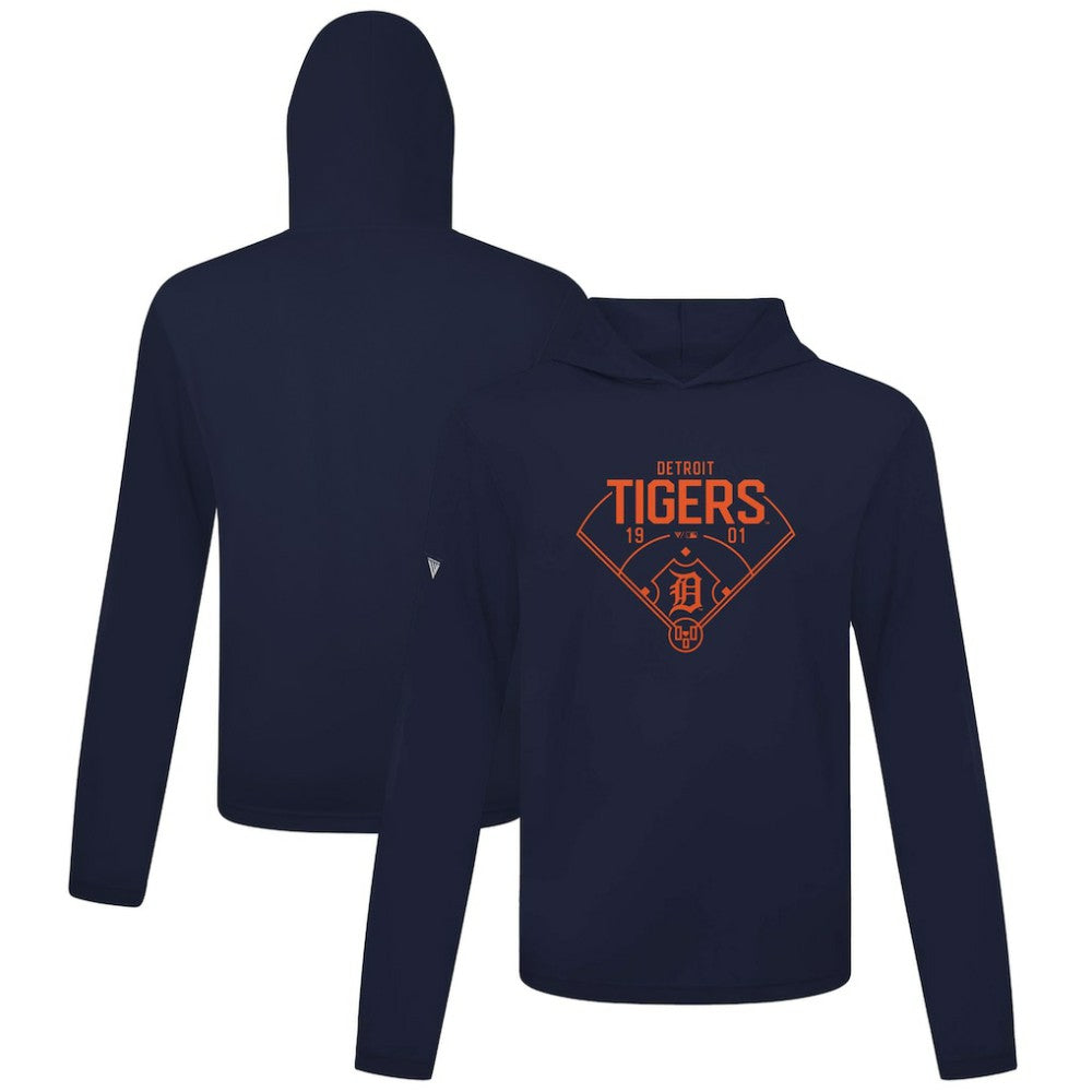 MLB Detroit Tigers Levelwear Anthem Home Field Pullover Hoodie