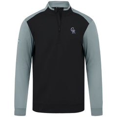 MLB Colorado Rockies Levelwear Insignia 2.0 Quarter-Zip Pullover Top