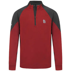 MLB St. Louis Cardinals Levelwear Cadet Insignia 2.0 Raglan Quarter-Zip Jacket