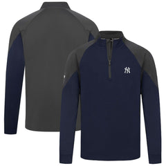 MLB New York Yankees Levelwear Cadet Insignia 2.0 Raglan Quarter-Zip Jacket