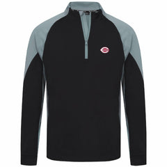 MLB Cincinnati Reds Levelwear Cadet Insignia 2.0 Raglan Quarter-Zip Jacket