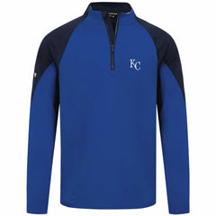 MLB Kansas City Royals Levelwear Cadet Insignia 2.0 Raglan Quarter-Zip Jacket