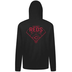 MLB Cincinnati Reds Levelwear Podium Primary Pullover Hoodie