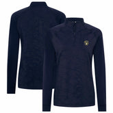 MLB Milwaukee Brewers Levelwear Women's Amethyst Insignia 2.0 Quarter-Zip Jacket