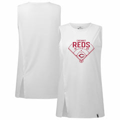 MLB Cincinnati Reds Levelwear Women's Influx Home Field Tank Top