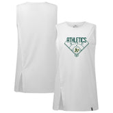 MLB Athletics Levelwear Women's Influx Home Field Tank Top