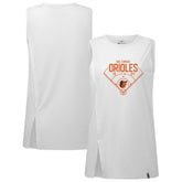 MLB Baltimore Orioles Levelwear Women's Influx Home Field Tank Top