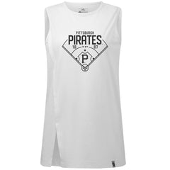 MLB Pittsburgh Pirates Levelwear Women's Influx Home Field Tank Top