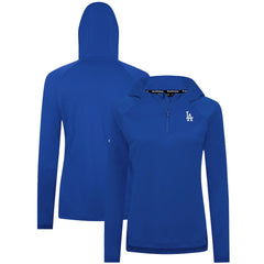 MLB Los Angeles Dodgers Levelwear Women's Raven Insignia 2.0 Quarter-Zip Jacket