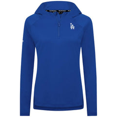 MLB Los Angeles Dodgers Levelwear Women's Raven Insignia 2.0 Quarter-Zip Jacket