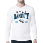 NHL White Utah Mammoth Starter Retro Graphic Long Sleeve T-Shirt