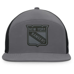 NHL Charcoal New York Rangers Fanatics Fairweather Adjustable Hat