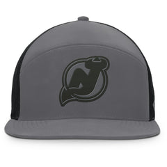 NHL Charcoal New Jersey Devils Fanatics Fairweather Adjustable Hat