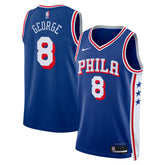 NBA Paul George Philadelphia 76ers Unisex 2024 Offseason Addition Swingman Jersey