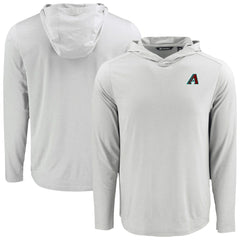 MLB Arizona Diamondbacks Cutter & Buck Coastline Epic Comfort Recycled Eco Hoodie Long Sleeve T-Shirt
