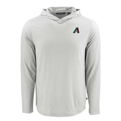 MLB Arizona Diamondbacks Cutter & Buck Coastline Epic Comfort Recycled Eco Hoodie Long Sleeve T-Shirt