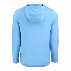 MLB Kansas City Royals Cutter & Buck Coastline Epic Comfort Recycled Eco Hoodie Long Sleeve T-Shirt
