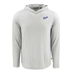 MLB Kansas City Royals Cutter & Buck Coastline Epic Comfort Recycled Eco Hoodie Long Sleeve T-Shirt