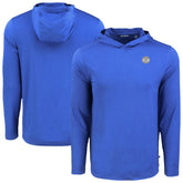 MLB Milwaukee Brewers Cutter & Buck Coastline Epic Comfort Recycled Eco Hoodie Long Sleeve T-Shirt