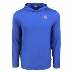 MLB Milwaukee Brewers Cutter & Buck Coastline Epic Comfort Recycled Eco Hoodie Long Sleeve T-Shirt