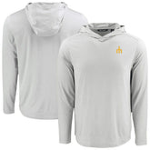 MLB Seattle Mariners Cutter & Buck Coastline Epic Comfort Recycled Eco Hoodie Long Sleeve T-Shirt