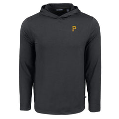 MLB Pittsburgh Pirates Cutter & Buck Coastline Epic Comfort Recycled Eco Hoodie Long Sleeve T-Shirt
