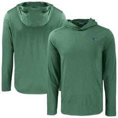 MLB Tampa Bay Rays Cutter & Buck Coastline Epic Comfort Recycled Eco Hoodie Long Sleeve T-Shirt