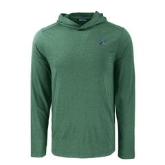 MLB Tampa Bay Rays Cutter & Buck Coastline Epic Comfort Recycled Eco Hoodie Long Sleeve T-Shirt