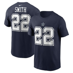 Emmitt Smith Retired Player Name & Number T-Shirt - Dallas Cowboys