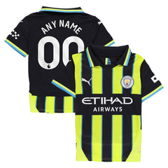 Manchester City Youth 2024/25 Away Replica Custom Jersey - Puma Navy