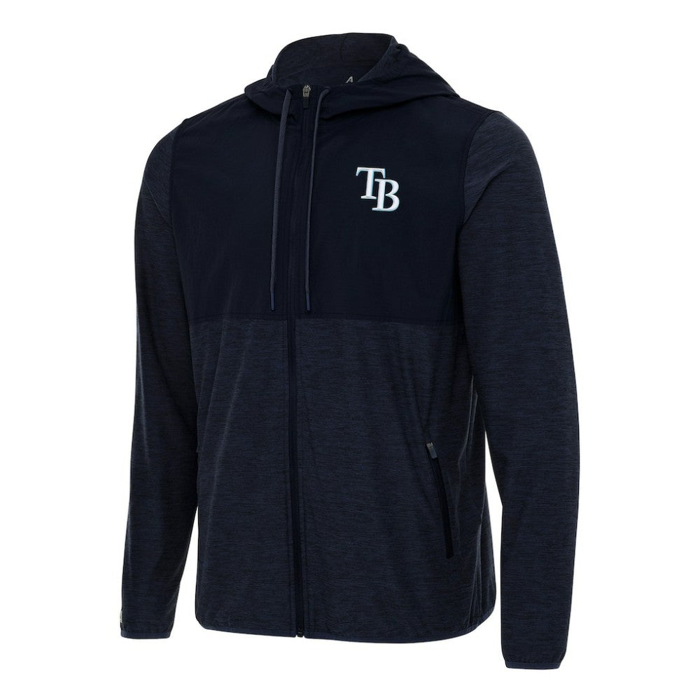 MLB Tampa Bay Rays Antigua Sway Full-Zip Hoodie