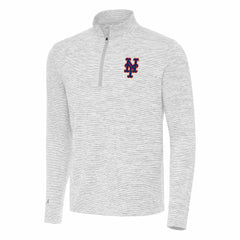 MLB New York Mets Antigua Cause Quarter-Zip Top