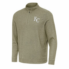 MLB Kansas City Royals Antigua Subtle Quarter-Zip Sweatshirt