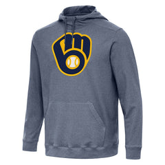 MLB Milwaukee Brewers Antigua Cloud Pullover Hoodie