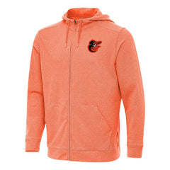 MLB Baltimore Orioles Antigua Effortless Full-Zip Hooded Jacket