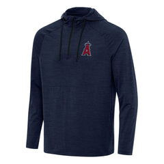 MLB Los Angeles Angels Antigua Spikes Quarter-Zip Pullover Hoodie