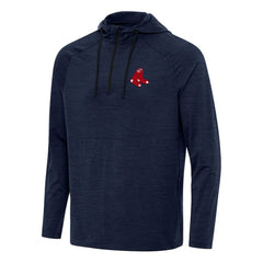 MLB Boston Red Sox Antigua Spikes Quarter-Zip Pullover Hoodie