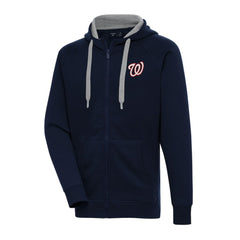 MLB Washington Nationals Antigua Big & Tall Victory Full-Zip Hoodie Jacket
