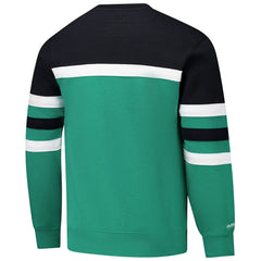 NBA Boston Celtics Hardwood Classics Vintage Logo Head Coach Pullover Sweatshirt