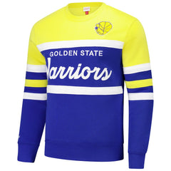 NBA Golden State Warriors Hardwood Classics Vintage Logo Head Coach Pullover Sweatshirt sale