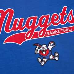 NBA Denver Nuggets Hardwood Classics Felt Applique Slub T-Shirt sale