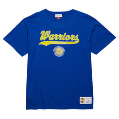 NBA Golden State Warriors Hardwood Classics Felt Applique Slub T-Shirt sale