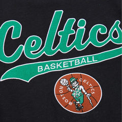 NBA Boston Celtics Hardwood Classics Felt Applique Slub T-Shirt